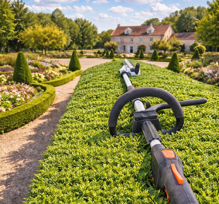 Taille arbuste- entreprise espace verts moulins- elagage- tonte- paysagiste